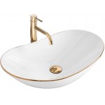 Накладной умывальник Rea Royal Gold Edge Накладной умывальник Rea Royal Gold Edge
